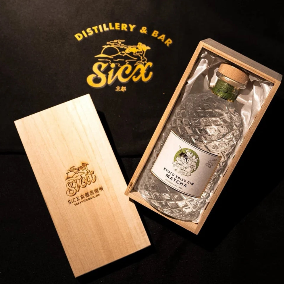 ジン_国産/SiCX KYOTO EBISU GIN MATCHA(SiCX京都 エビス・ジン マッチャ)