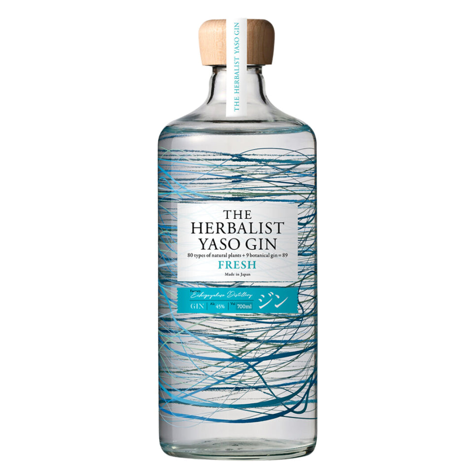ジン_国産/越後薬草蒸留所/THE HERBALIST YASO GIN FRESH(ザ・ハーバリスト・ヤソジン フレッシュ)