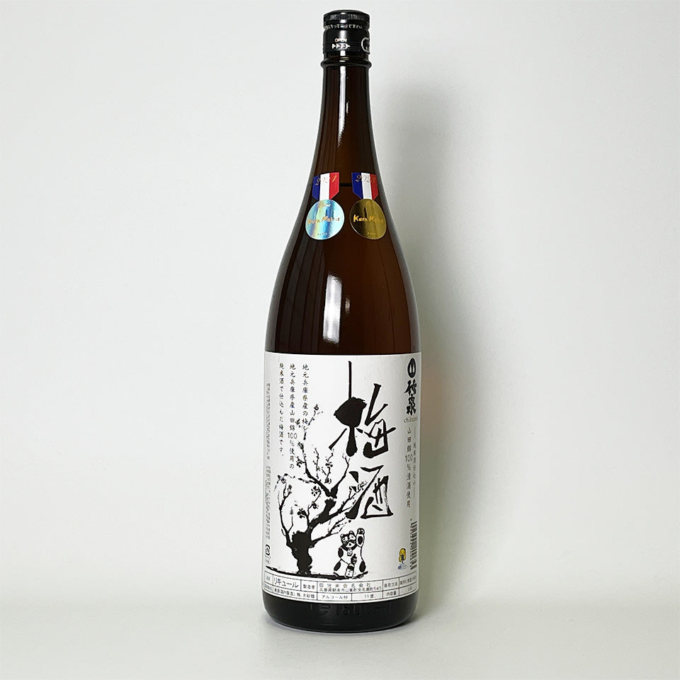 Plum wine / Chikusen Plum wine made with pure rice wine