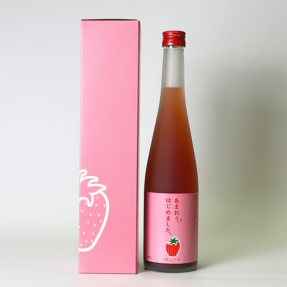 We have started selling strawberry plum wine/amaou.