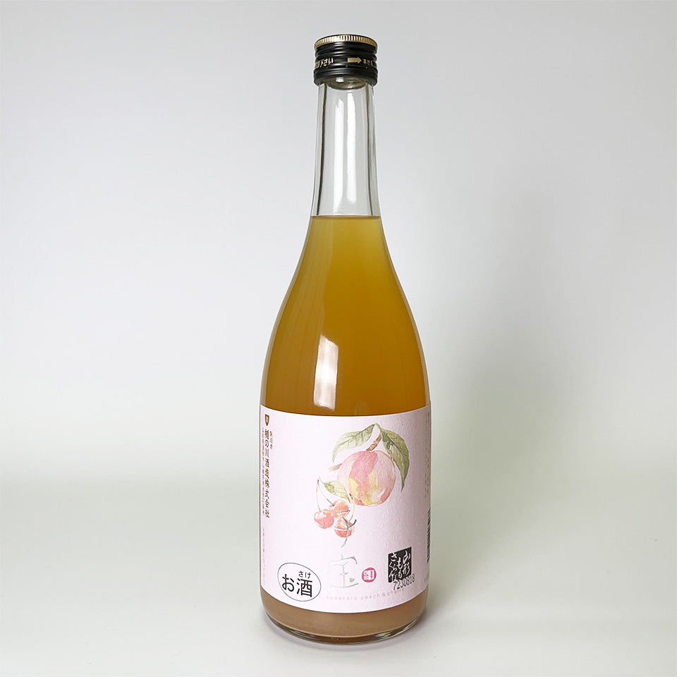 Peaches, cherries, and liqueur / Kodakara Yamagata peaches and cherries