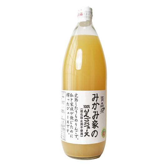 Aomori Prefecture Mikamiya 100% Apple Juice (No Preservatives) Straight