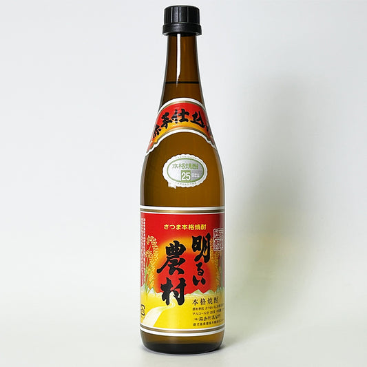 芋焼酎_霧島町蒸留所/明るい農村 赤芋仕込み