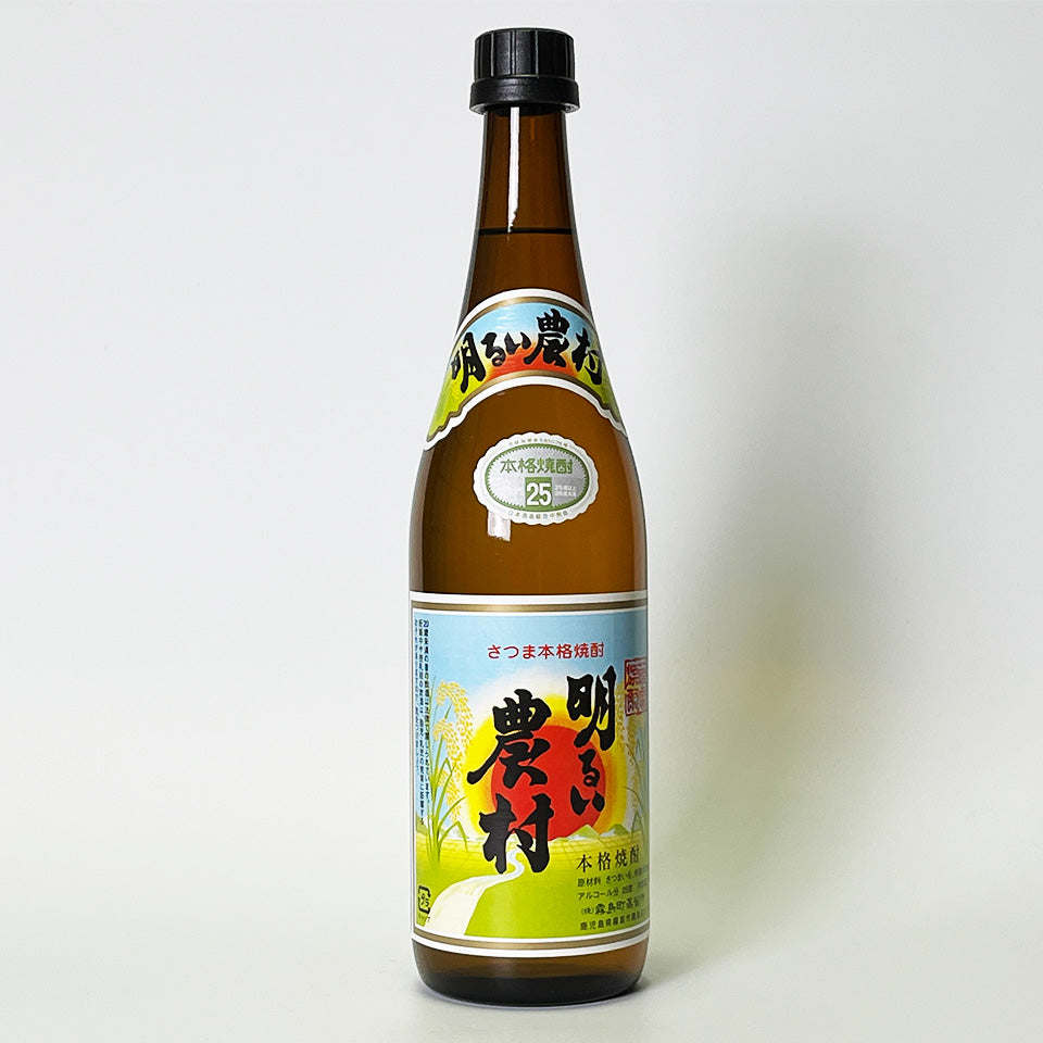 芋焼酎_霧島町蒸留所/明るい農村 かめ壺焼酎