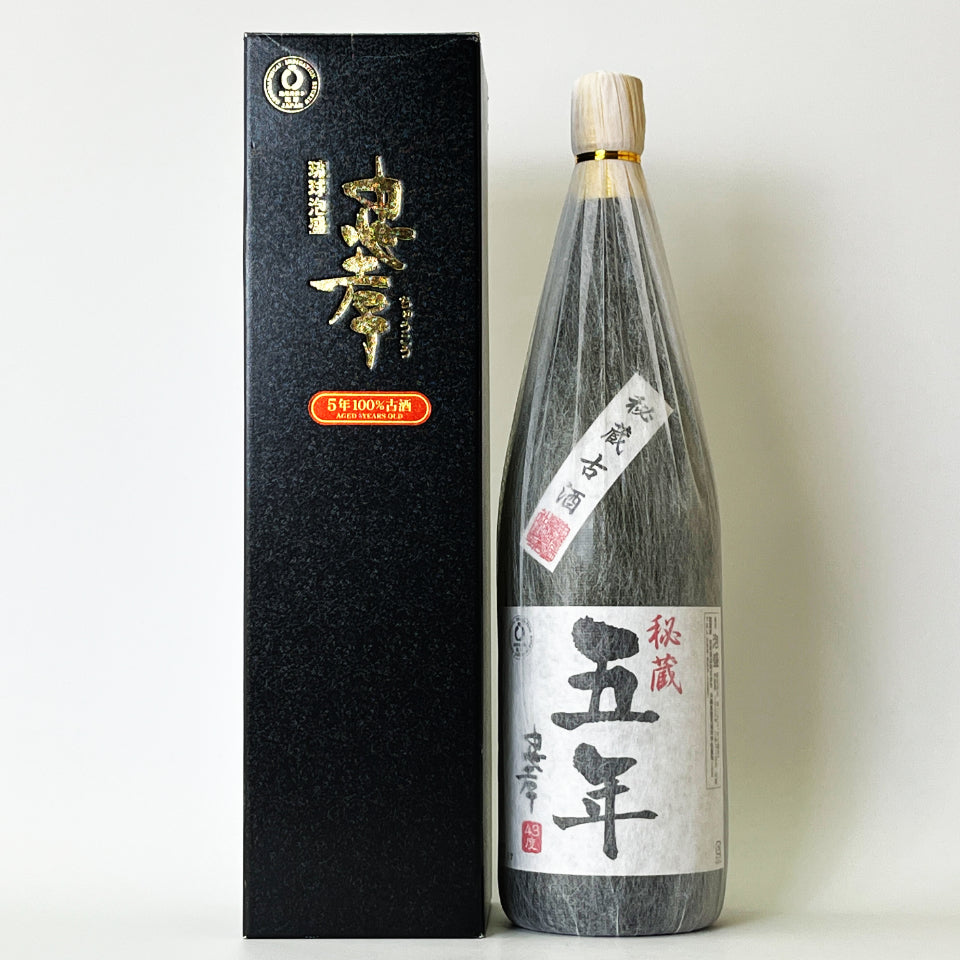 忠孝 泡盛 大城酒造所 琉球泡盛_忠孝酒造／忠孝 5年古酒 43度 – 地酒専門店 酒のうちやま