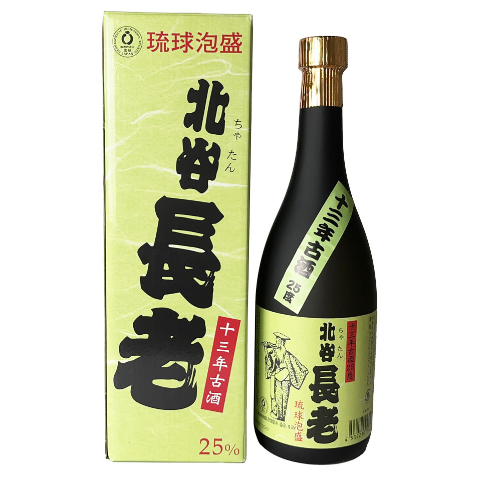 Ryukyu Awamori_Chatan Choro Brewery/Chatan Choro 13-year-old 25%