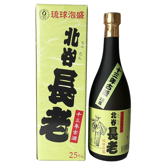 Ryukyu Awamori_Chatan Choro Brewery/Chatan Choro 13-year-old 25%