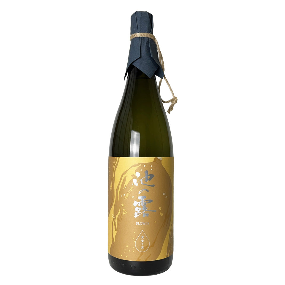 Sweet Potato Shochu_Amakusa Shuzo / Ikeno Tsuyu SLOWLY (Slowly) Golden Senkan White Koji Produced in 2013