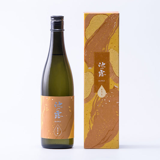 Sweet Potato Shochu_Amakusa Shuzo / Ikeno Tsuyu SLOWLY (Slowly) Golden Senkan White Koji Produced in 2013