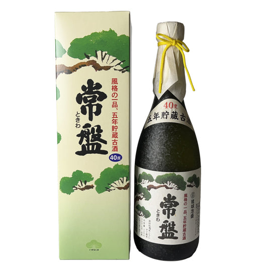 Ryukyu Awamori_Izena Brewery/Tokiwa 5-year-old aged sake 40%