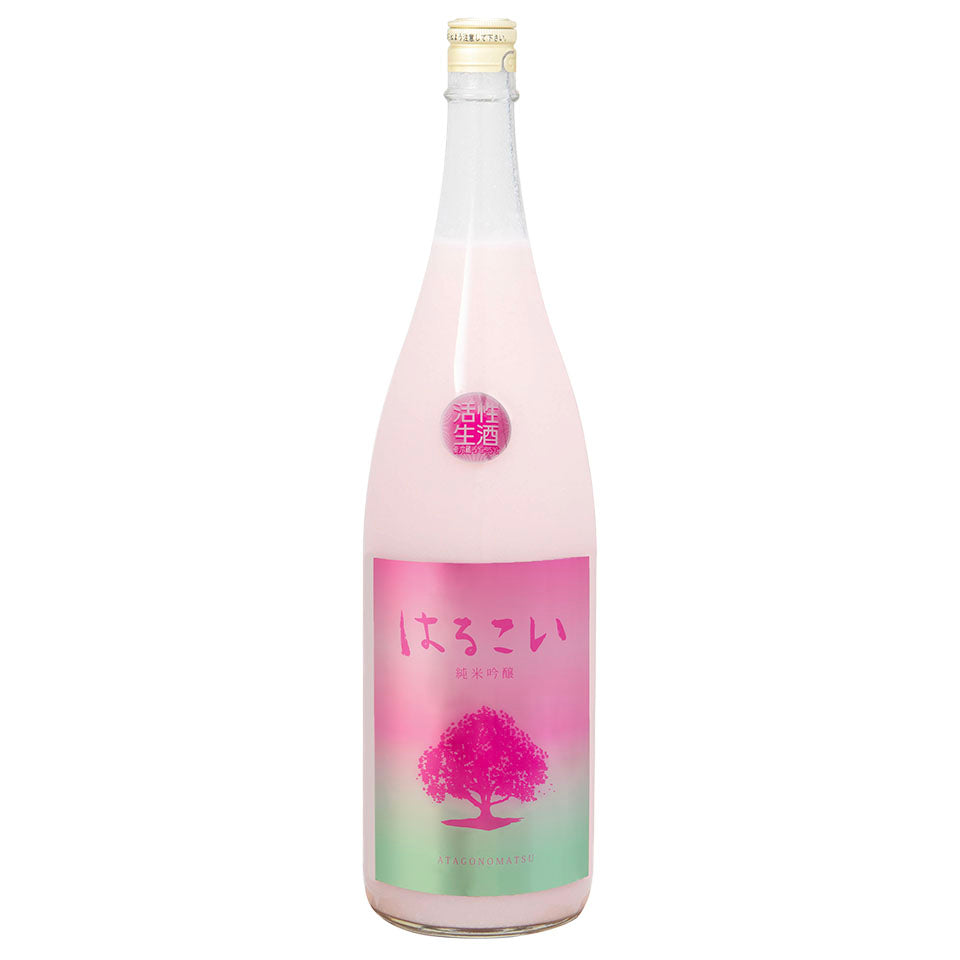 Hakurakusei Atago no Matsu Junmai Ginjo Harukoi Nama (brewed in 2024)