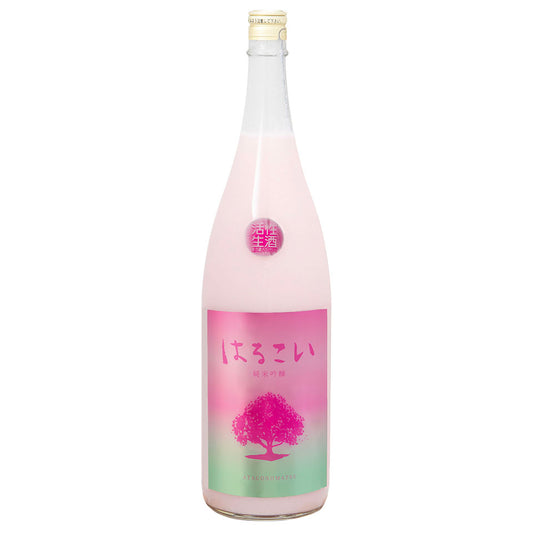 Hakurakusei Atago no Matsu Junmai Ginjo Harukoi Nama (brewed in 2024)