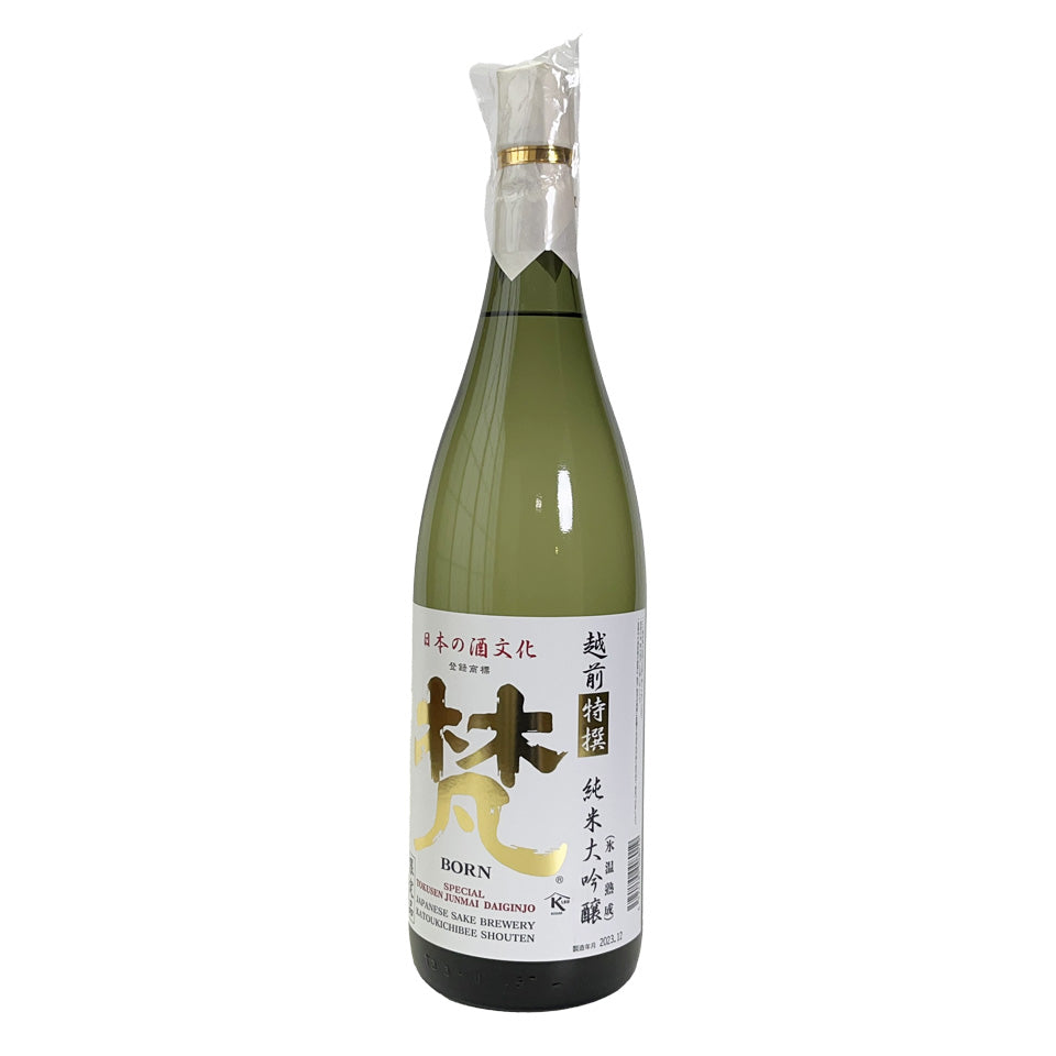 Bon Special Selection Junmai Daiginjo Sake, Polished to 38%