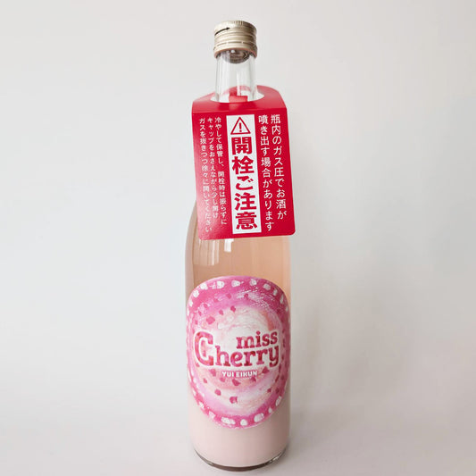 Hidekun Miss Cherry Pink Nigori Nama (brewed in 2024)