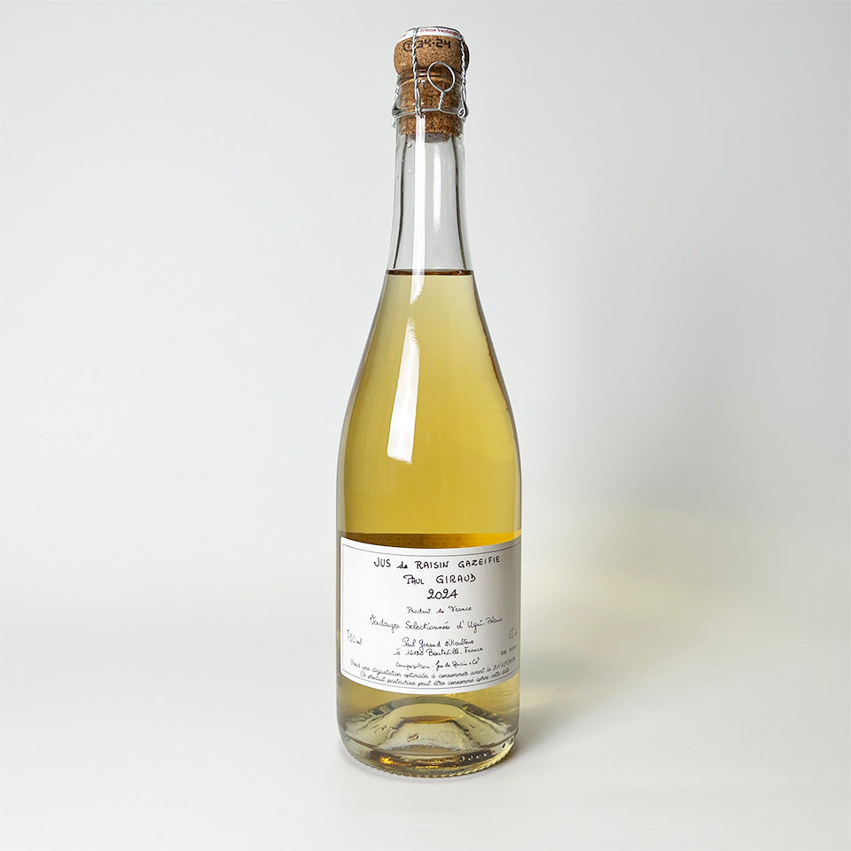 Paul Giraud JUS de RAISIN GAZEIFIE 2024 ポールジロー スパークリング ぶどうジュース(ストレート)