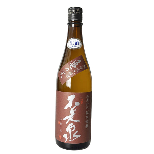 Furousen (Furosen) Junmai Ginjo (pure rice ginjo) made with the Yamahai method, Kame no O, unfiltered raw sake