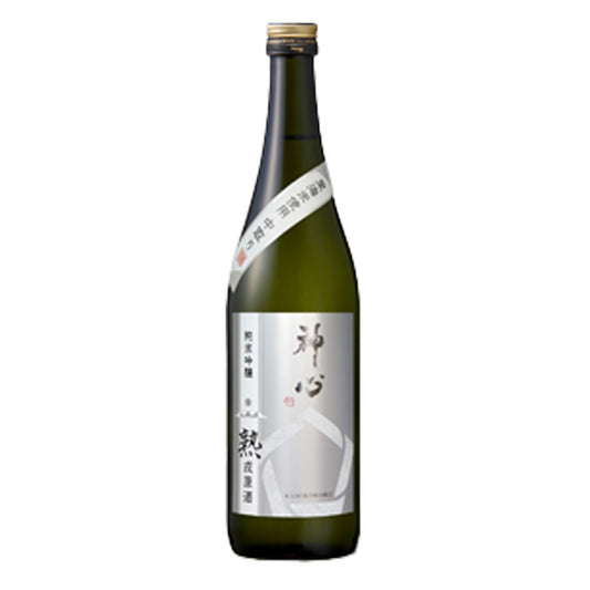 Kami Kokoro Junmai Ginjo, bottle-enclosed, aged unpasteurized sake (aged in three seasons: winter, spring, and summer)