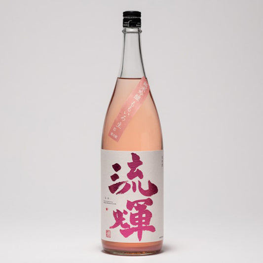 Ruka Junmai Ginjo, Pink Cloudy, Unfiltered, Unpasteurized Sake (Reiwa 6 brewing year)