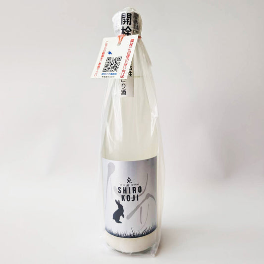 Sensuke Special Junmai Sake, White Koji, Active Nigori, Unfiltered, Unpasteurized (Reiwa 6 Brewing Year)
