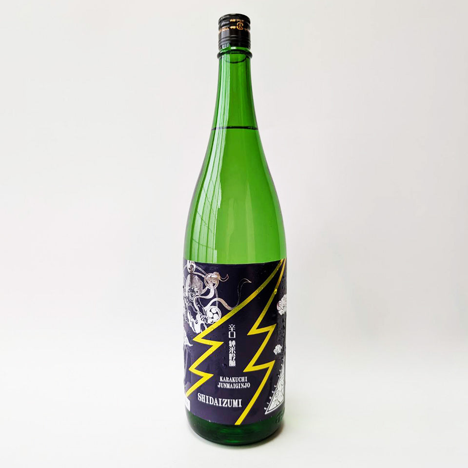 Shitaizumi Junmai Ginjo Dry Raijin Label (Reiwa 6 Brewing Year)
