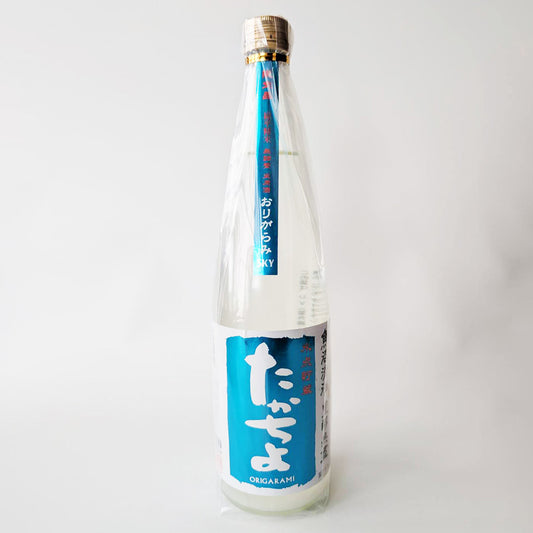 Takachiyo SKY (Sky) Flat-polished rice, origarami, frozen-point storage, unadjusted, unpasteurized sake (brewed in 2024)