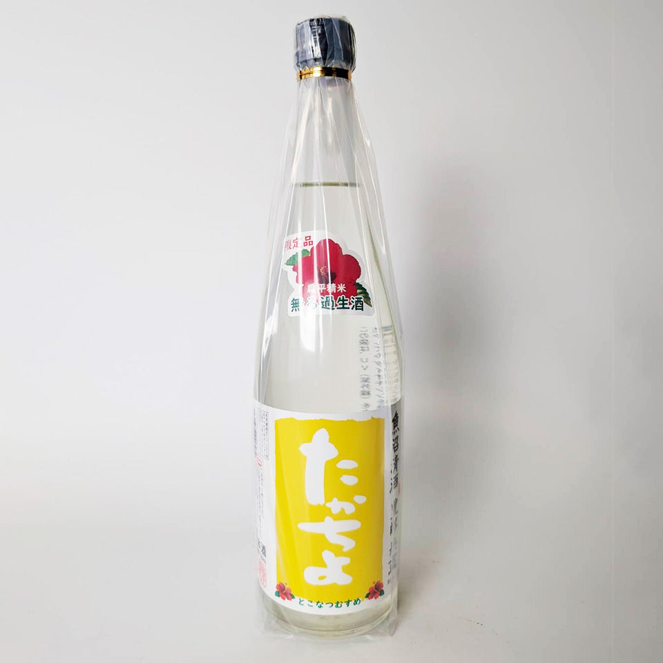 Takachiyo Tokonatsu Musume, flat-polished rice, unadjusted, raw sake (brewed in 2024)