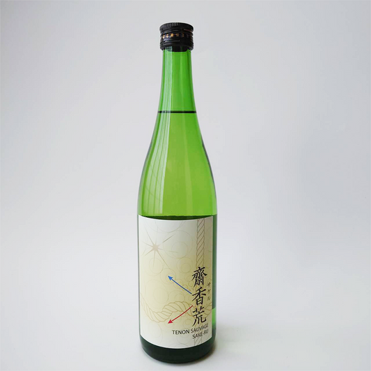 Tenon Kimoto Junmai Daiginjo Sake with Sakeru 2