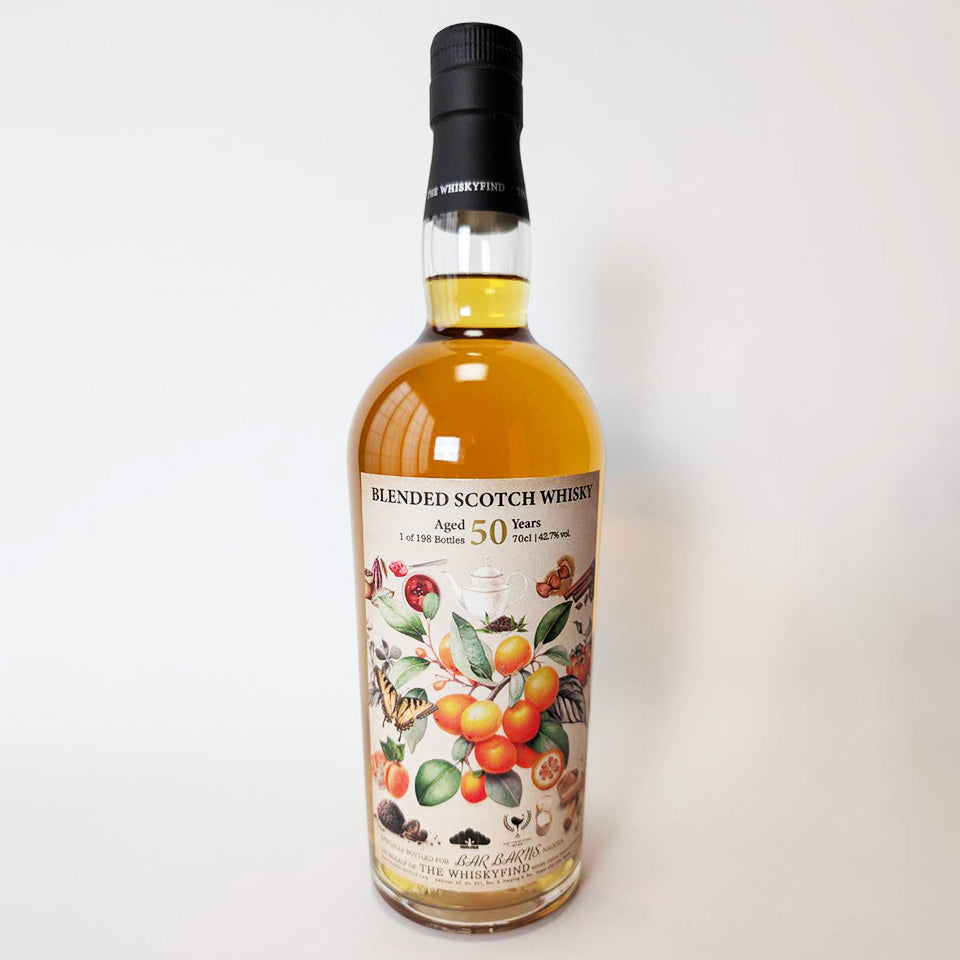 ウィスキー_ブレンデッド/Barns x The Whisky Find No.9 Blended Scotch Whisky (バーンズ × ザ・ウィスキー・ファインド No.9) 50年熟成【正規輸入品】