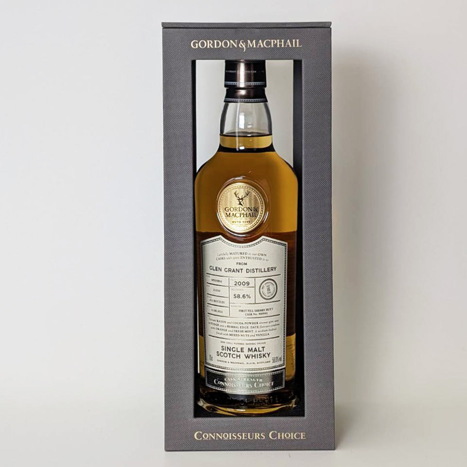 ウィスキー_スペイサイド/GORDON&MACPHAIL GLENGRANT CONNOISSEURS CHOICE CASK STRENGTH(ゴードン&マクファイル グレングラント コニサーズ・チョイス カスク・ストレングス)16年 2009【正規輸入品】