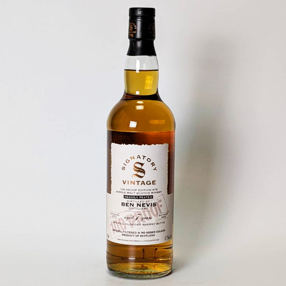 ウィスキー_ハイランド／SIGNATORY VINTAGE 100 PROOF EDITION BEN