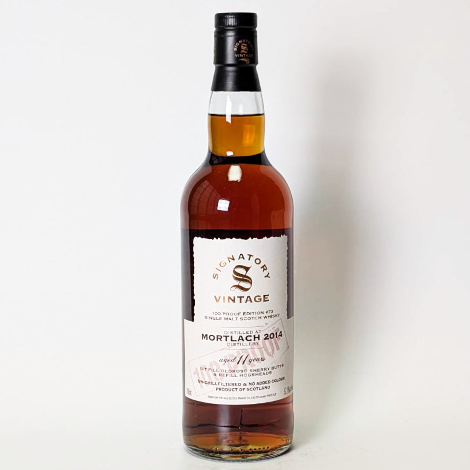 ウィスキー_スペイサイド／SIGNATORY VINTAGE 100 PROOF MORTLACH
