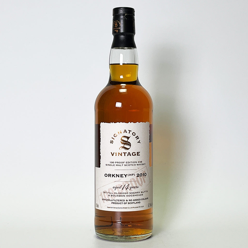 ウィスキー_アイランズ／SIGNATORY VINTAGE 100 PROOF EDITION ORKNEY
