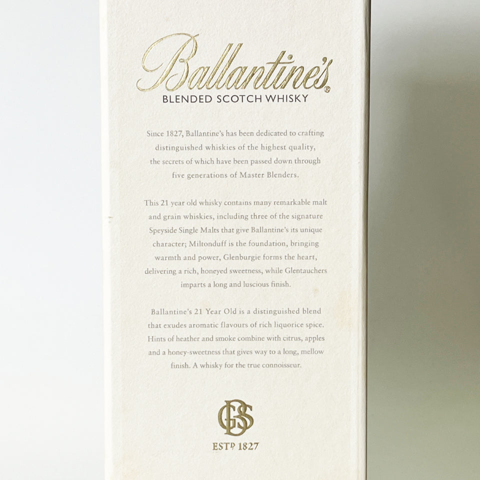 ウィスキー_ブレンデッド/Ballantine's(バランタイン)21年【並行品】