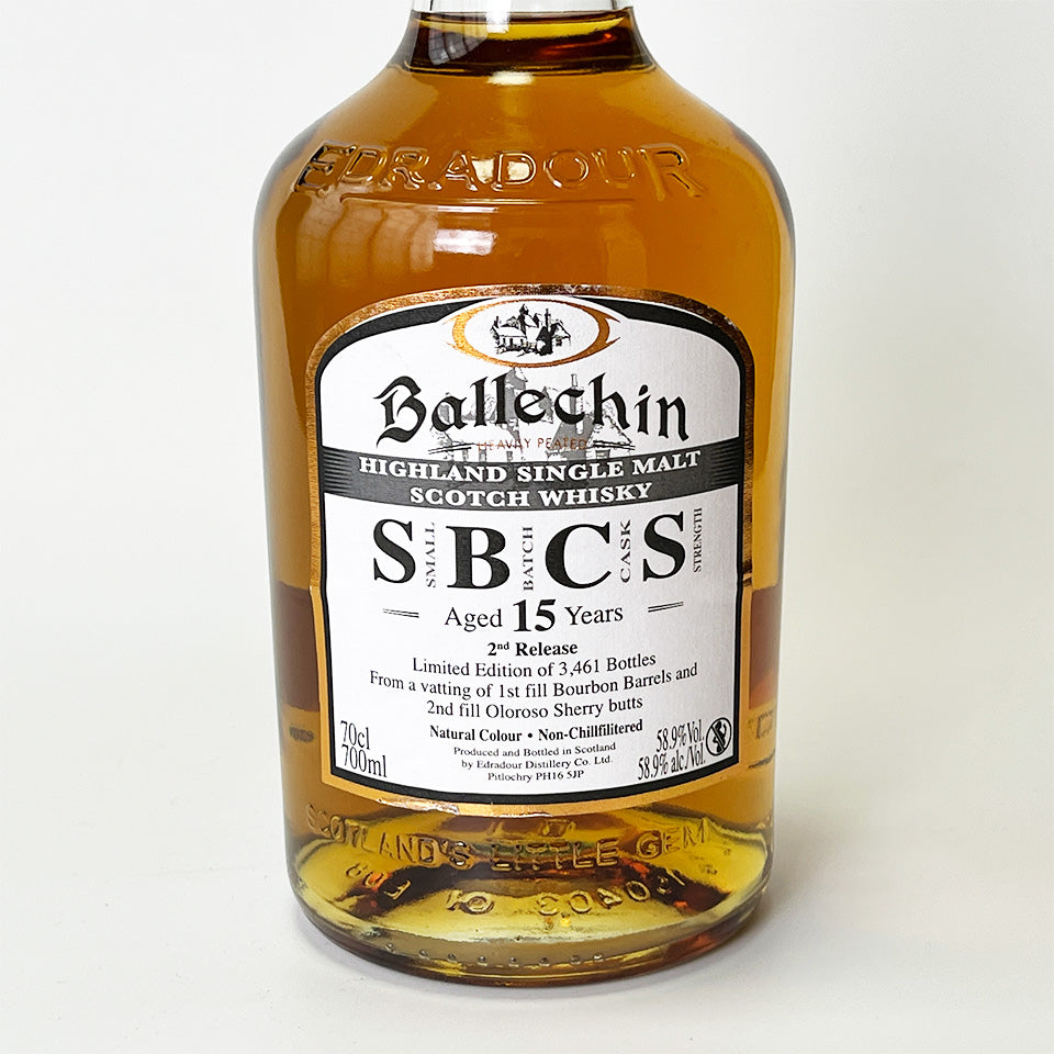 ウィスキー_ハイランド/Ballechin SBCS 2nd Release (バレッヒェン スモール・バッチ カスク・ストレングス) 15年【正規輸入品】