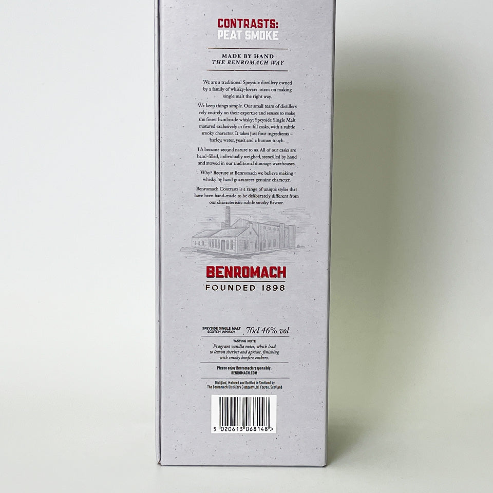 ウィスキー_スペイサイド/BENROMACH CONTRASTS :PEAT SMOKE 2009(ベンロマック ピート・スモーク)【正規輸入品】