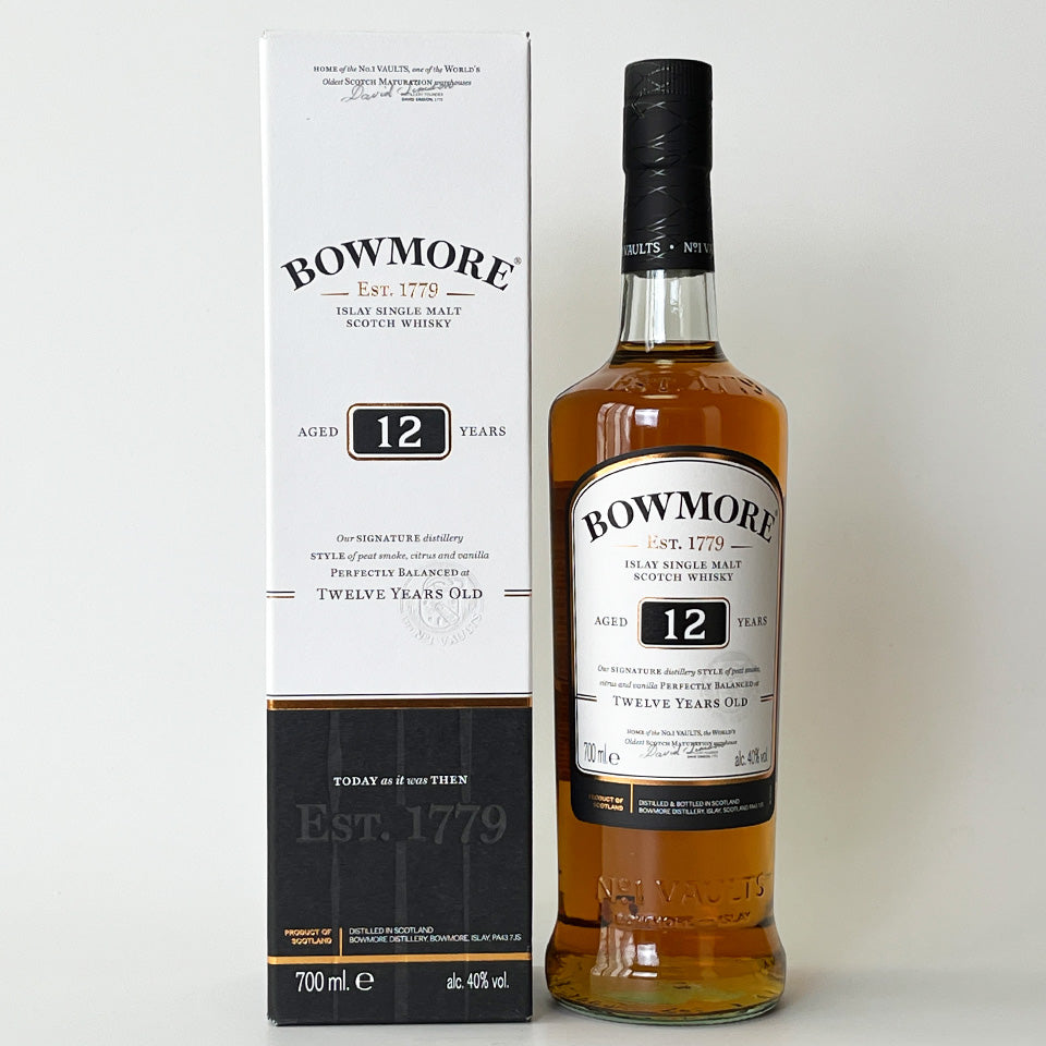 BOWMORE 12 Year Old Islay Whisky (Officially Imported)