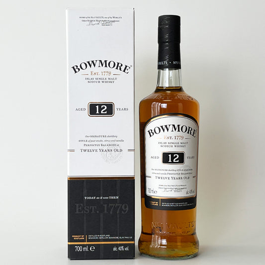 BOWMORE 12 Year Old Islay Whisky (Officially Imported)