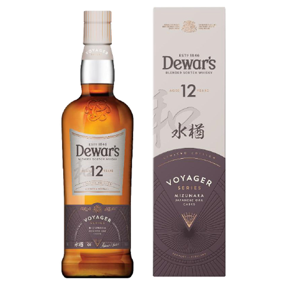ウィスキー_ブレンデッド/Dewar's デュワーズ 12年 水楢(ミズナラ)