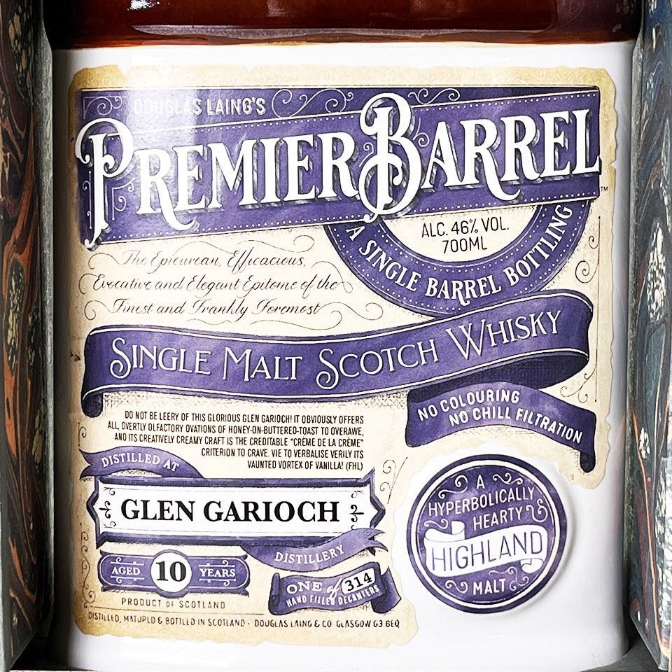 ウィスキー_ハイランド/PREMIER BARREL GLEN GARIOCH SINGLE CASK(プレミエ・バレル グレン・ギリー シングル・カスク)10年【正規輸入品】
