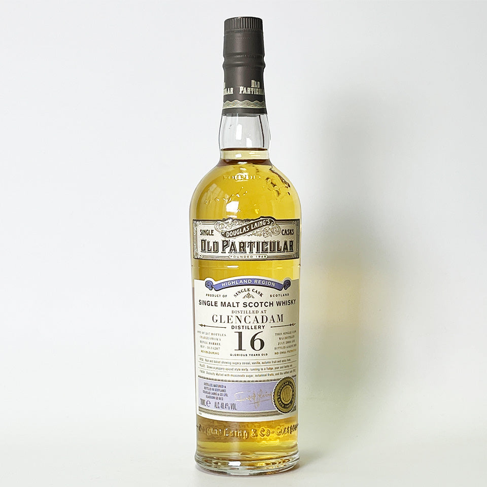 ウィスキー_ハイランド/OLD PARTICULAR GLENCADAM SINGLE CASK(オールド・パティキュラー グレンカダム シングル・カスク)16年 2004【正規輸入品】
