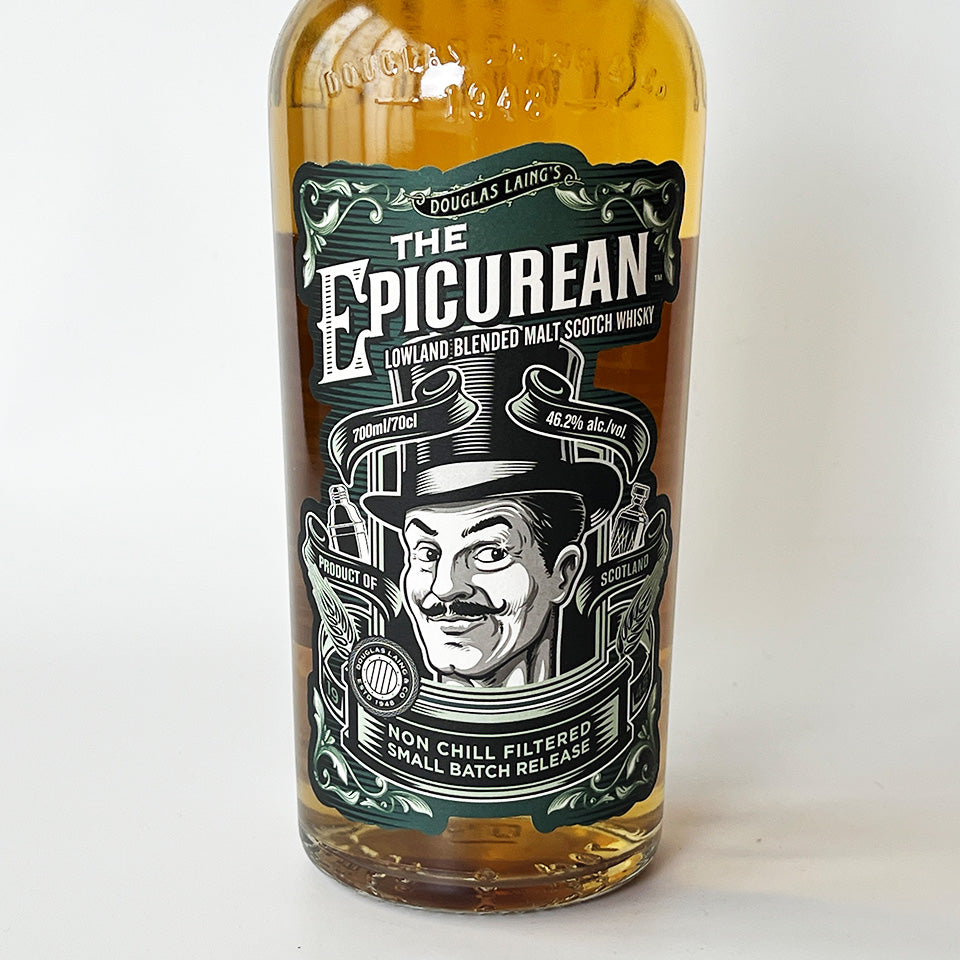 ウィスキー_ローランド/THE EPICUREAN LOWLAND BLENDED MALT NON CHILLFILTERED SMALL BATCH(エピキュリアン ローランド・モルト ノン・チルフィルタード スモール・バッチ)【正規輸入品】