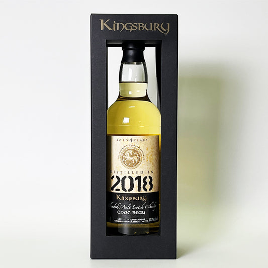 ウィスキー_ブレンデッド・モルト/Kingsbury Blended Malt CNOC BEAG CASK STRENGTH(キングスバリー ノックベック カスク・ストレングス)4年熟成 2018【正規輸入品】
