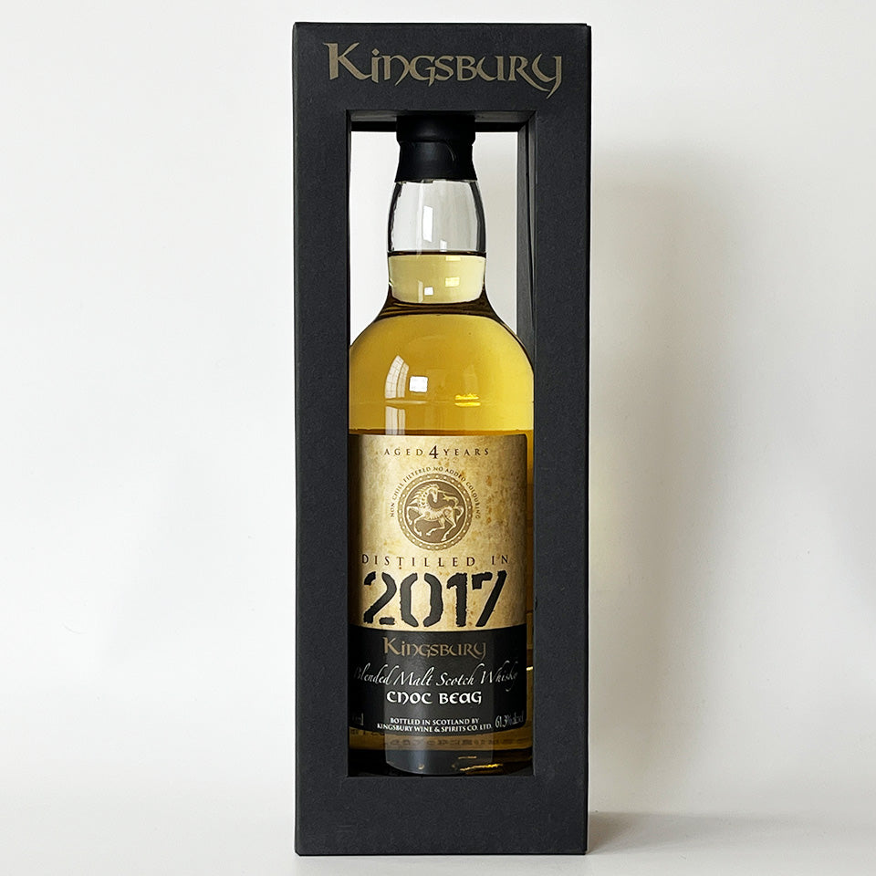 ウィスキー_ブレンデッド・モルト/Kingsbury Blended Malt CNOC BEAG CASK STRENGTH(キングスバリー ノックベック カスク・ストレングス)4年熟成 2017【正規輸入品】
