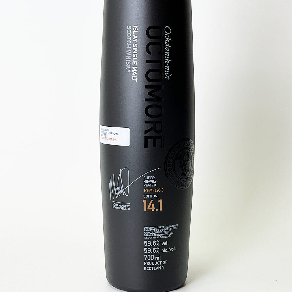 Islay Whisky / OCTOMORE 14.1 BRUICHLADDICH SCOTISH BARLEY (Official Import)