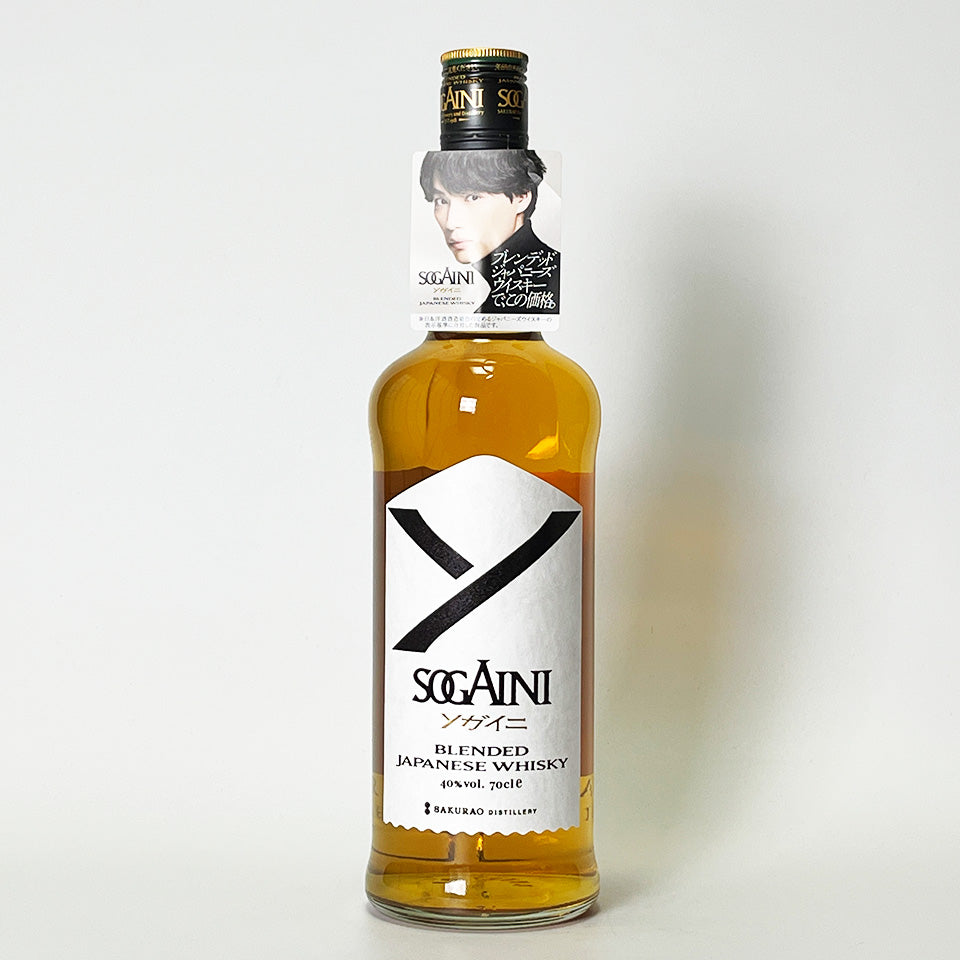 ウィスキー_国産／ソガイニ SOGAINI BLENDED JAPANESE WHISKY – 地酒