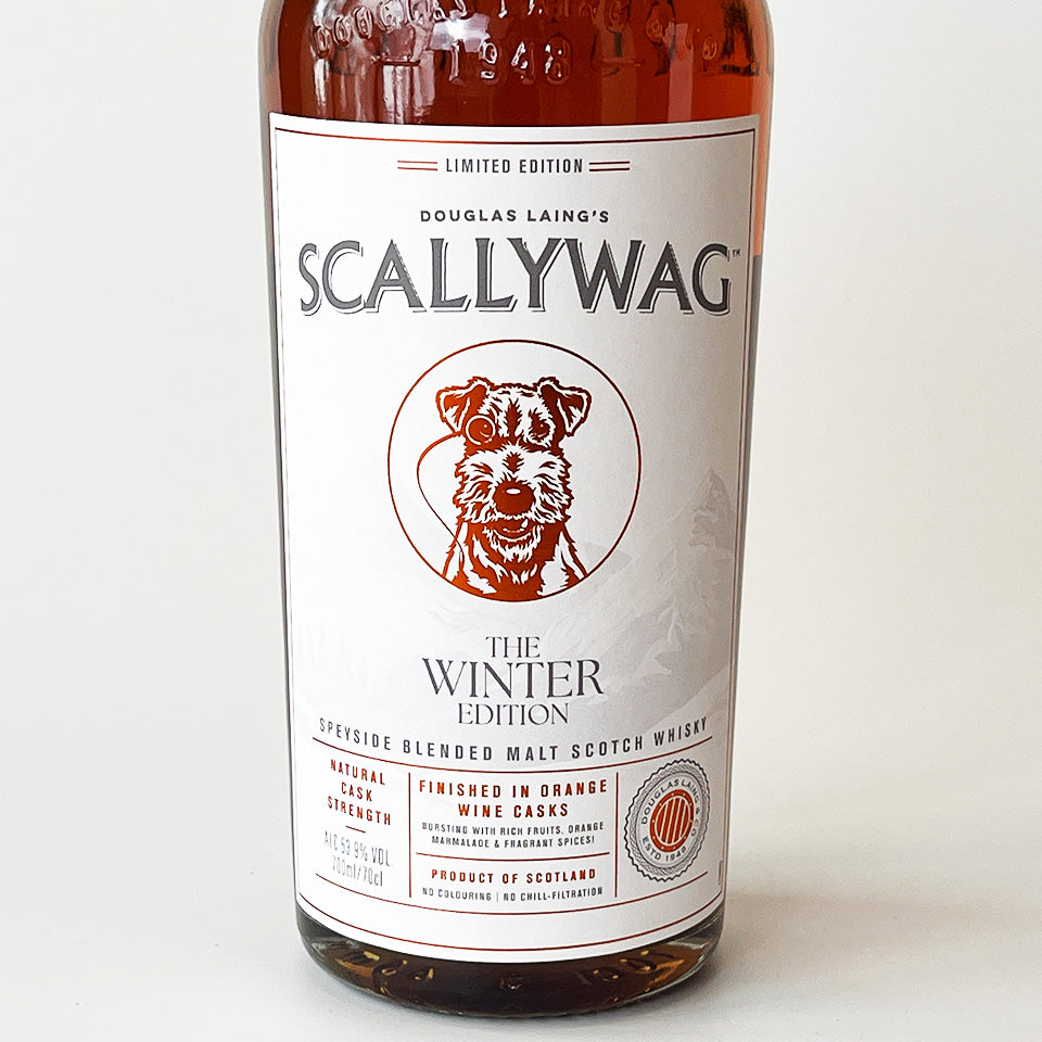 ウィスキー_スペイサイド/SCALLYWAG THE WINTER EDITION 2024 ORANGEWINE FINISH CASK STRENGTH(スカリーワグ ザ・ウィンター・エディション 2024 オレンジワイン・フィニッシュ カスク・ストレングス)【正規輸入品】