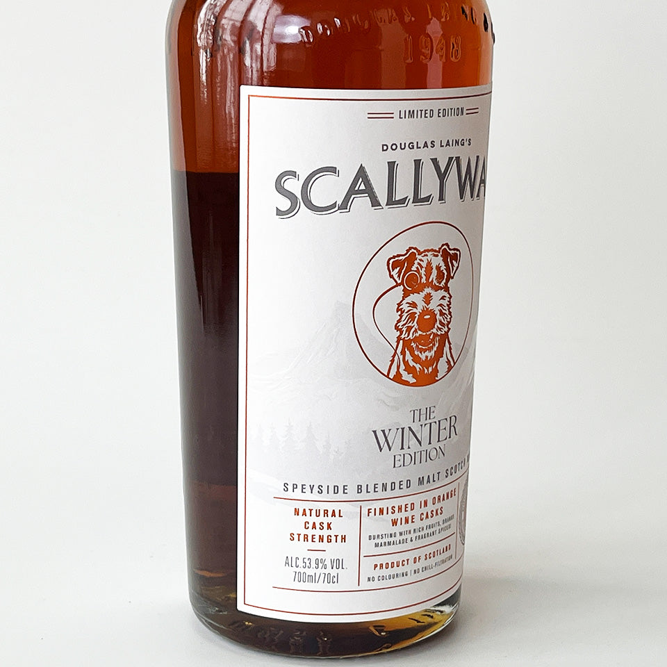 ウィスキー_スペイサイド/SCALLYWAG THE WINTER EDITION 2024 ORANGEWINE FINISH CASK STRENGTH(スカリーワグ ザ・ウィンター・エディション 2024 オレンジワイン・フィニッシュ カスク・ストレングス)【正規輸入品】