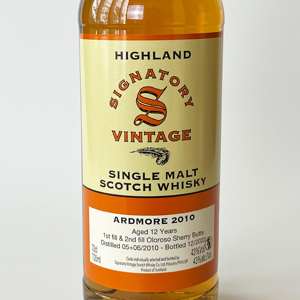 ウィスキー_ハイランド/SIGNATORY VINTAGE ARDMORE(シグナトリー・ヴィンテージ・アードモア) 12年 2010【正規輸入品】