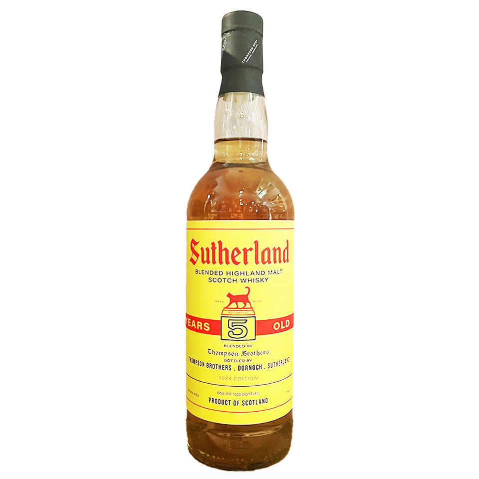 ウィスキー_ハイランド/Sutherland Blended Highland Malt(サザーランド ブレンデッド・ハイランド・モルト) 5年熟成 2024Edition【正規輸入品】