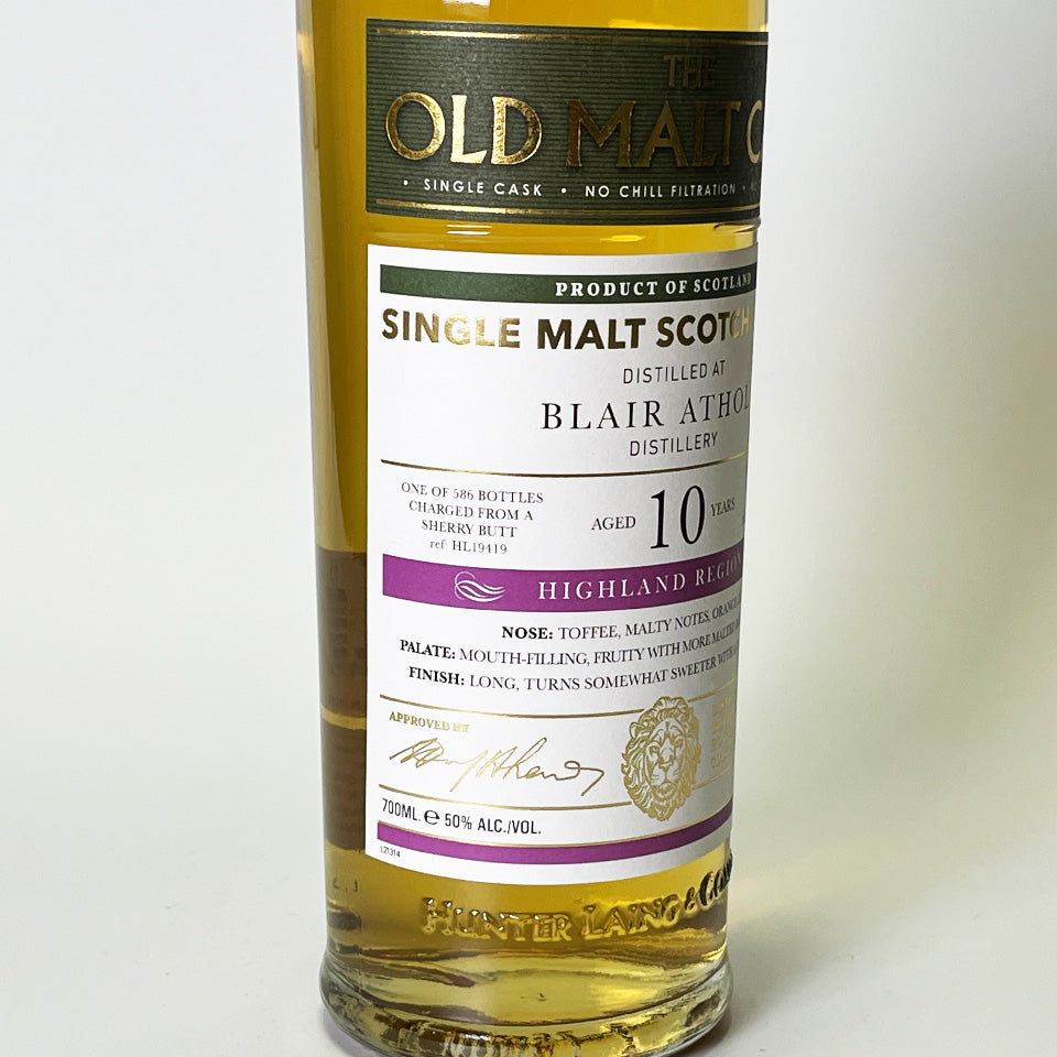 ウィスキー_ハイランド/THE OLD MALT CASK BLAIRATHOL SINGLE CASK(ザ・オールド・モルト・カスク ブレア・アソール シングル・カスク)10年 2011【正規輸入品】